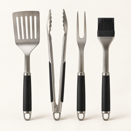 Concept image of Four-Piece BBQ Tool Set